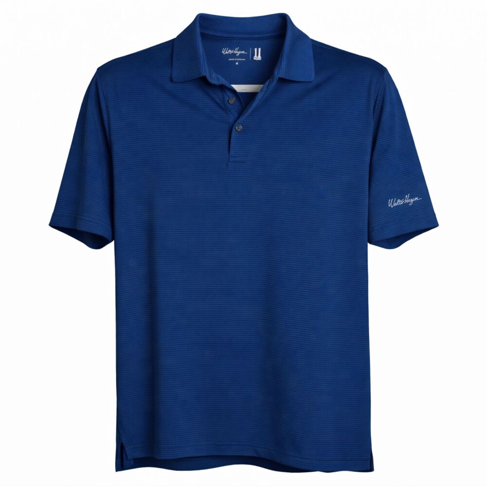 WALTER HAGEN GOLF ICON CASUAL CLASSIC EVERYDAY OFFICE SPORTSWEAR POLO SHIRT MED.